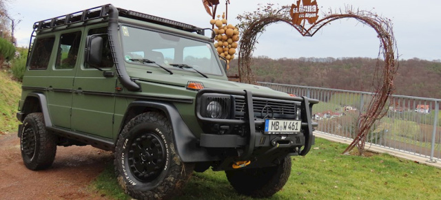 Veteran mit Stern: Mercedes-Benz G-Klasse der Deutschen Bundeswehr: Bereit fürs Abenteuerland: 280 CDI Greenliner von S-TEC