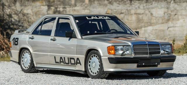 1984 Mercedes 190 E 2.3-16 'Nürburgring': Fast einmaliger „W201-Vorführwagen" von Niki Lauda