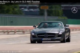 Video: TV-Moderator Jay Leno im SLS AMG Roadster: Mercedes-Benz.tv zeigt den Autonarren im Supersportwagen