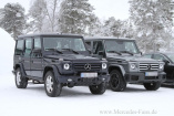 Erlkönig erwischt: aktuelle Bilder vom Mercedes G63 AMG: Die modellgepflegte G-Klasse von AMG  kam ungetarnt vor die Kamera  