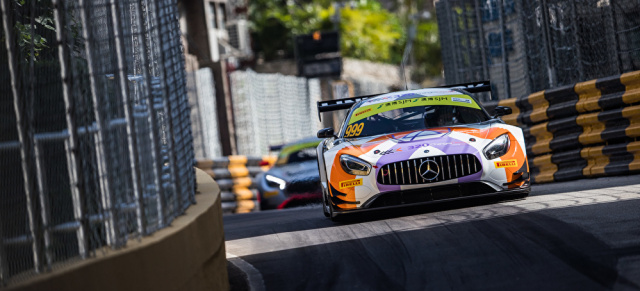 FIA GT World Cup in Macau: Mission Titelverteidigung im Leitplankenkanal für Mercedes-AMG