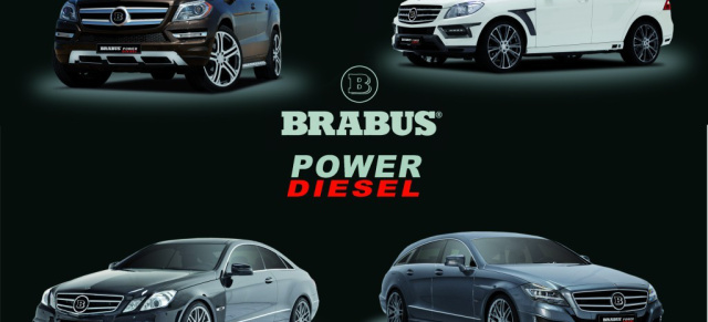 Neu: BRABUS POWER DIESEL Sonderedition: High Performance Automobile in Kleinserie von BRABUS