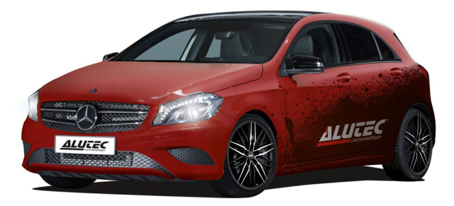 ALUTEC Burnside Neues Rad für die Neue Mercedes A-Klasse!: ALUTEC bietet ab sofort für die neue Mercedes A-Klasse das stylische Mehrspeichenrad Burnside in 16 bis 18 Zoll an.