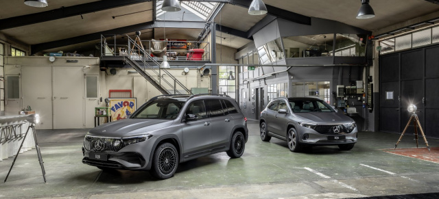 Auffrischung für Mercedes EQA und EQB: Update für die  vollelektrischen Mercedes Kompakt-SUV