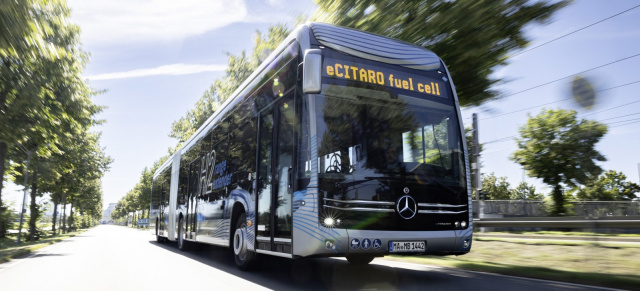 mobility move 2024 in Berlin (05.03.-07.03.): Daimler Buses präsentiert eCitaro G fuel cell und eMobilitäts-Services