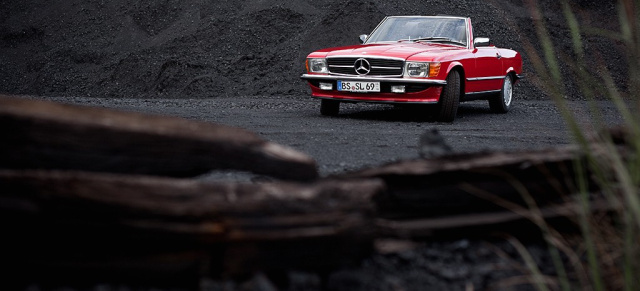 Roadster in Red: Mercedes-Benz SL (R107): Von astralem Kühlerschmuck und der Leidenschaft für einen schönen Stern