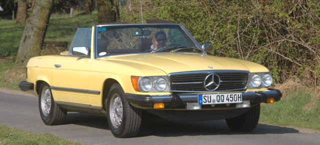 Hart aber Herzlich - der Mercedes-Benz 450 SL von Jennifer Hart: Ein automobiler Filmheld findet den Weg aus Los Angeles ins deutsche Rheinland