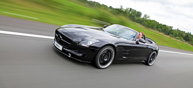 VÄTHerliche Offenbarung: SLS AMG Roadster mit 702 PS: VÄTH Automobiltechnik präsentiert kraftvollen Umbau des Mercedes SLS AMG Roadsters