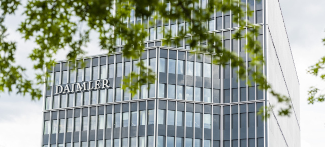 3. Quartal: Daimler-Zahlen ziehen wieder an: 1. Erfolgsquartal für den neuen Boss Källenius