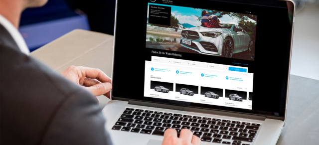 Neue Mercedes online kaufen: Mercedes-Benz Online Store mit deutlich ausgeweitetem Angebot und neuem Design