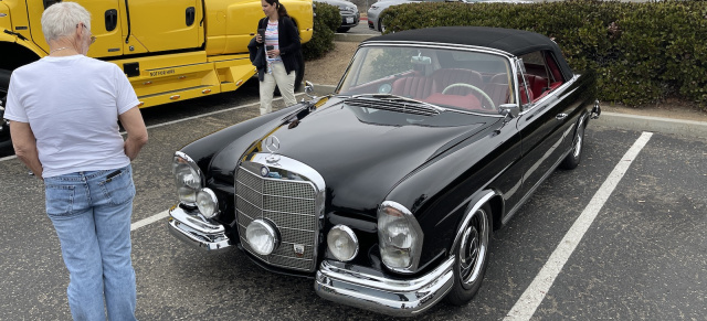 Electric? – Not on weekends!: Weltspiegel: Zu Gast beim Cars & Coffee in Malibu