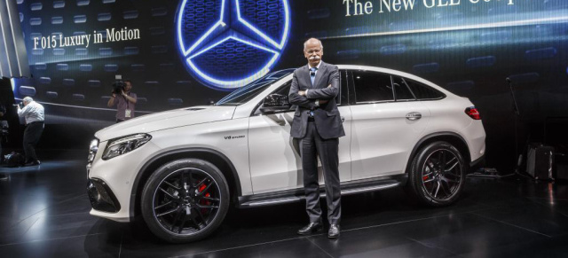 Detroit Motor Show2015: Mercedes-Benz Pressekonferenz: Präsentation auf der North American International Auto Show 2015 in Detroit