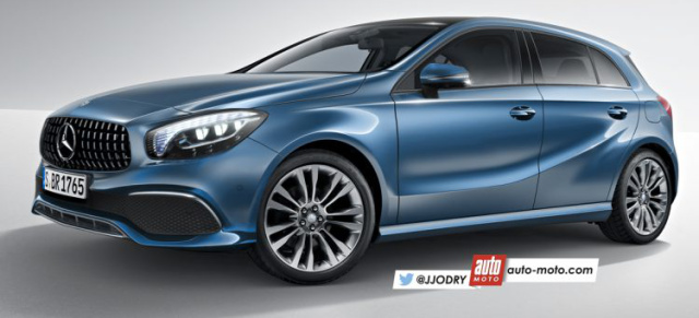 Mercedes A-Klasse (2018, W177): Innenraum, Erste Bilder