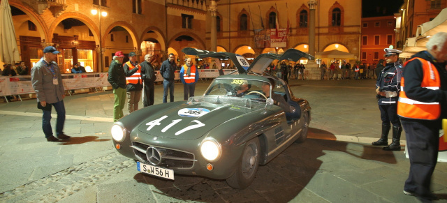 90 Jahre Mille Miglia (18. bis 21. Mai 2017): Video: Zeitzeugen mit Stern zum 90. Geburtstag der Mille Miglia