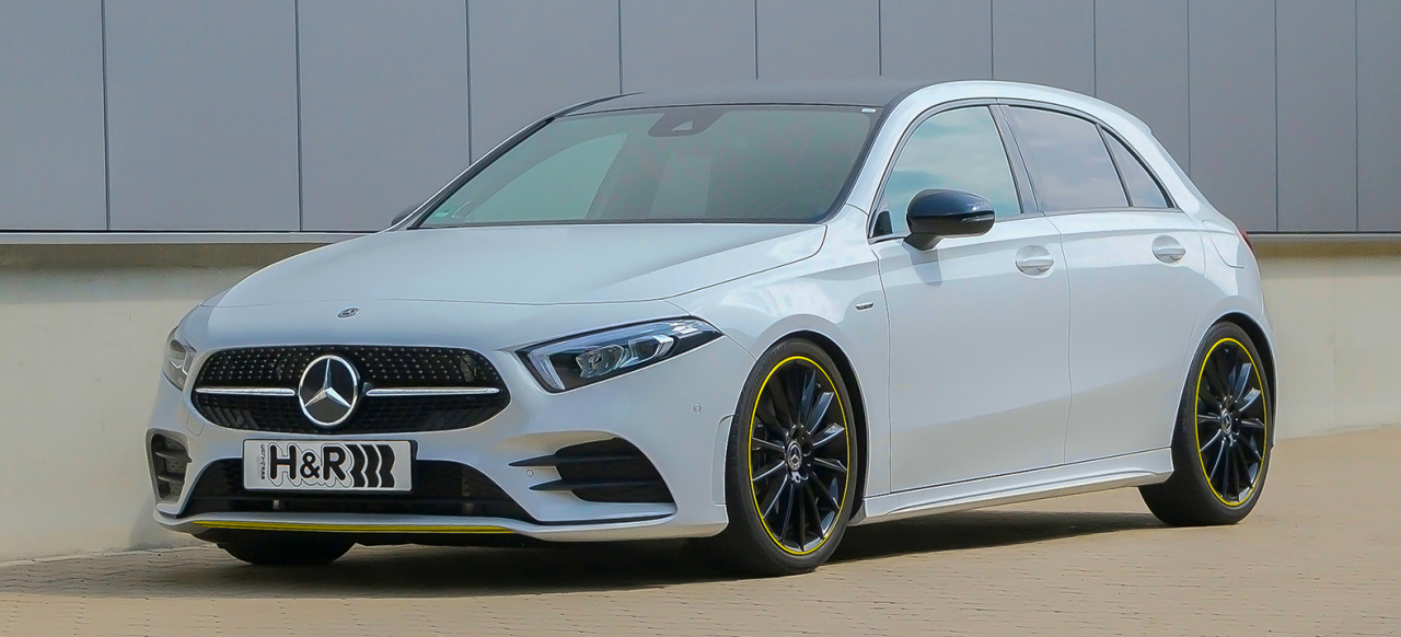 H&R Tieferlegungsfedern Für Mercedes A-Klasse W177 2WD 2018- -25mm Sportfahrwerk Mit ABE