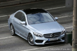 Erlkönig erwischt: Mercedes C-Klasse W 205 ungetarnt: Ungetarnt: Erste Fotos von der neuen Mercedes C-Klasse Generation ohne Maskerade 