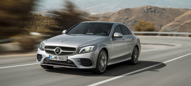 Mercedes von morgen: C-Klasse Facelift: Ausblick: So kommt die Mercedes-C-Klasse Mopf 2018