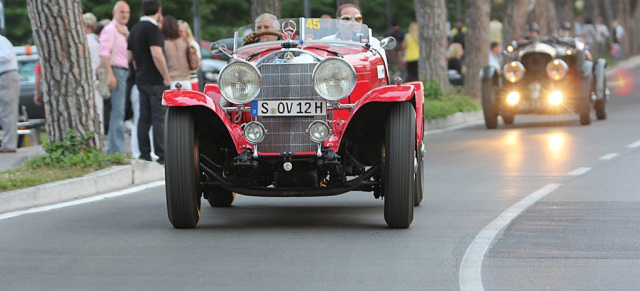 Start der Mille Miglia 2011: Die schönsten Bilder vom ersten Tag des  legendären Klassiker-Rennens mit Mercedes-Beteiligung
