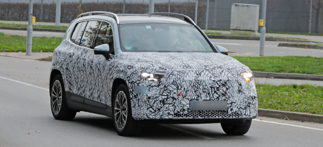 Mercedes Erlkönig erwischt: Aktuelle Bilder vom Mercedes GLB EQ