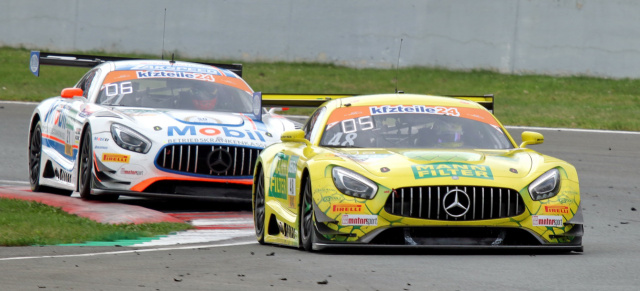 ADAC GT Masters in Oschersleben am Samstag: Harte Kämpfe für die Mercedes-AMG GT3