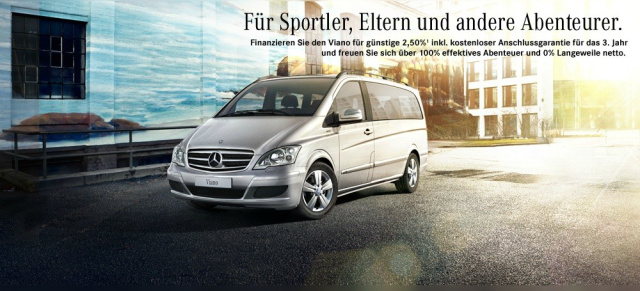Attraktives Angebot für den Mercedes-Benz Viano : 2,5% Finanierung 100 % Möglichkeiten