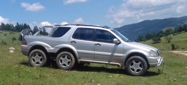 Six-Star: Mercedes-Benz ML Dreiachser: Sixy M-Klasse: Mercedes-ML 4 x 6 Pickup auf eBay