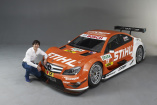 DTM: STIHL ist Sponsor von Mercedes-Fahrer Wickens : Robert Wickens fährt in seiner zweiten DTM-Saison im STIHL Mercedes AMG C-Coupé