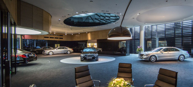 Reinkommen und begeistert sein:  Erste Mercedes S-Klasse Lounge in München eröffnet: Exklusivität in der Mercedes-Benz Niederlassung München erleben 