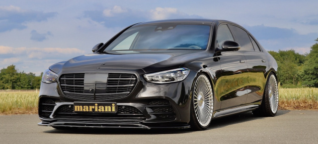 Mercedes S-Klasse W223 Tuning: mariani Car-Styling macht die S-Klasse sportlicher