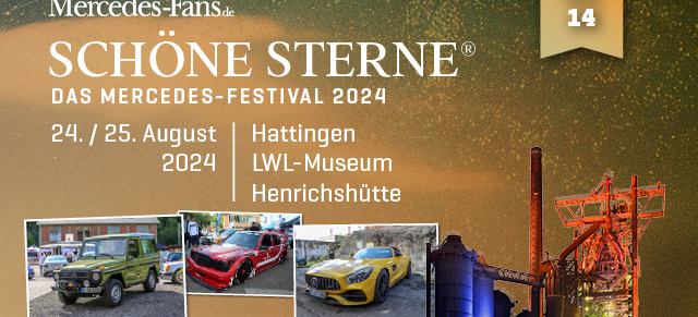 14. SCHÖNE STERNE, 24./25. August 2024, Hattingen/Ruhr: Werbemittel für SCHÖNE STERNE