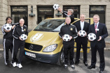 Mercedes Vito zu gewinnen! Meister vs. Meister: Mercedes-Benz fordert Handwerksbetriebe zum Fußball-Duell auf 