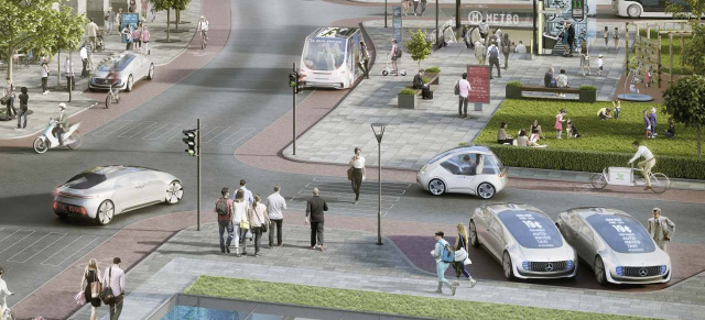 Mobilität der Zukunft: Bosch und Daimler kooperieren beim vollautomatisierten und fahrerlosen Fahren 
