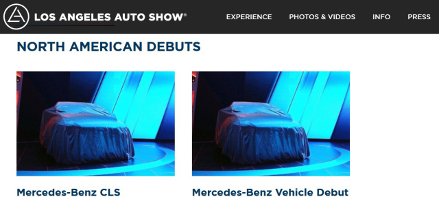 Mercedes-Benz Weltpremiere: Offiziell: Mercedes-Benz CLS Debüt in Los Angeles  Ende November