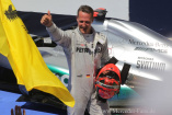 F1 Valencia: Schumi  wird Dritter: Alonso siegt;  Altmeister Schumi zeigt, dass er es noch kann