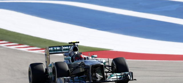 Formel 1 Austin: Mercedes festigt 2. Platz in Konstrukteurs-WM: Lewis Hamilton wird in Austin Vierter.