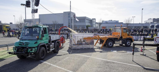 Erfolgreicher Start der Unimog Tour 2014: Auftaktveranstaltung in Wörth mit über 300 Besuchern