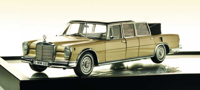 Das schönste Modellfahrzeug des Jahres: Top-Auszeichnung für den Mercedes-Benz 600 Landaulet von CMC