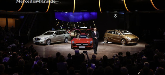 Mercedes-Benz auf der IAA: Die Auto-Show steht unter einem guten Stern