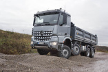 Mercedes-Benz Arocs - die neue Kraft am Bau: Ab Mai 2013 wird der neue Mercedes-Benz Arocs sukzessive in Europa eingeführt. 