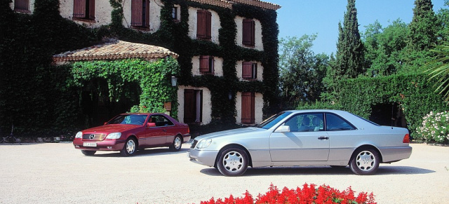 C140: Die schwangere Auster - Mercedes S-Klasse-Coupé 1992-'98: Die Oberklasse Coupés der Baureihe 140 - SEC oder S Coupé oder CL...