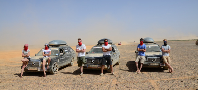 Mercedes-Benz bei der Allgäu-Orient Rallye: Die Wüste gerockt!