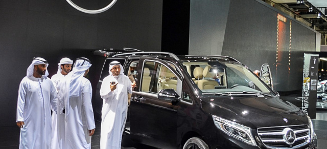 Mercedes-Benz Vans: Die V-Klasse rollt jetzt auch in Japan und Nahost