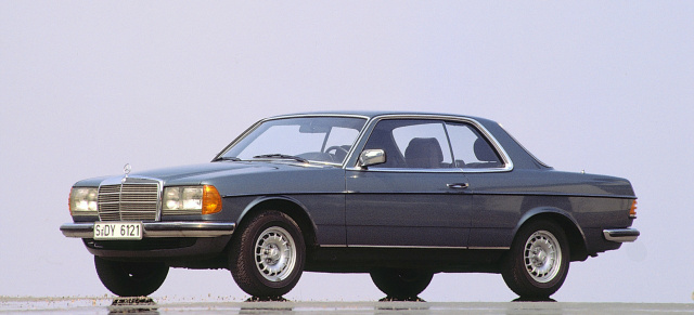 Heute vor 40 Jahren: Die Mercedes-Benz Coupés der Baureihe C 123 feiern 1977 Premiere in Genf