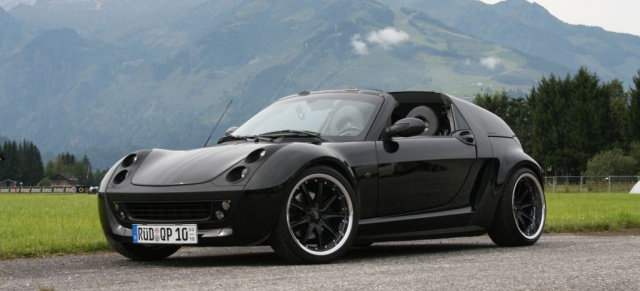 Smart Roadster: Klein fahren  groß rauskommen: 365 Tage im Jahr smart times: R452 als Blickfang