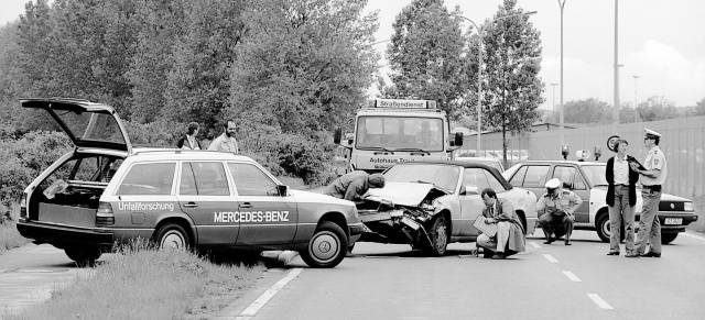 50 Jahre Mercedes-Benz Unfallforschung: Mercedes-Benz ist seit einem halben Jahrhundert im Auftrag für mehr Sicherheit unterwegs