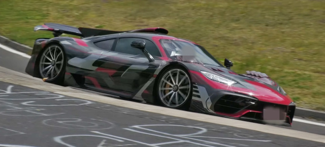 Mercedes-AMG ONE auf dem Nürburgring erwischt (Video): AMG ONE wie er klingt, kracht und Motorprobleme hat