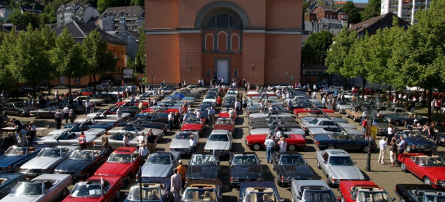 Imposantes Clubtreffen in Wuppertal: Das Mercedes-Benz R/C 107 SL-Club Deutschland e.V - Jahrestreffen