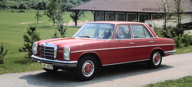 50 Jahre Mercedes-Benz „Strich-Acht“-Limousinen: Die 68er-Revolution der oberen Mittelklasse 