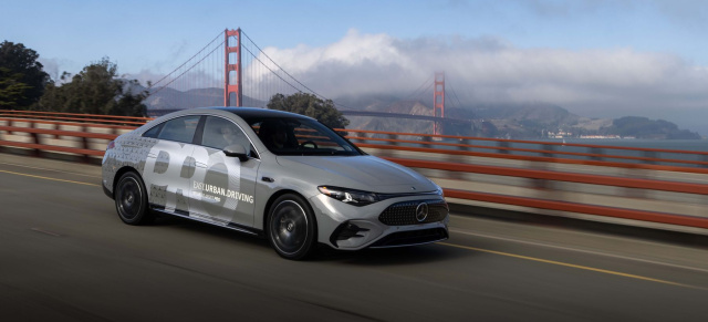 Technik: Mercedes stellt sich beim automatisierten Fahren neu auf: Autonomes Fahren: Auf den Straßen von San Francisco