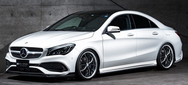 Mercedes-Benz CLA Tuningzubehör: Chic in Japan:  CLA-C117-Performance-Parts von M‘Z Speed